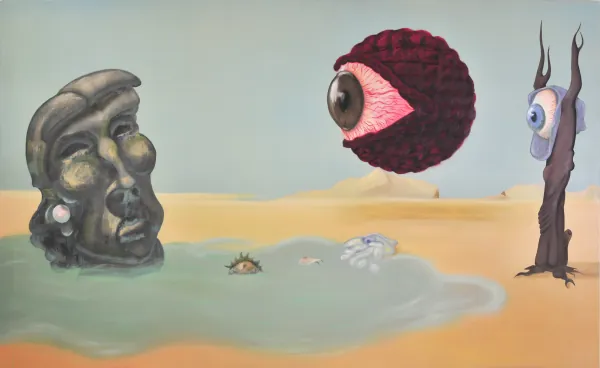   Allergy  oil on canvas 230 × 140 cm 2025 